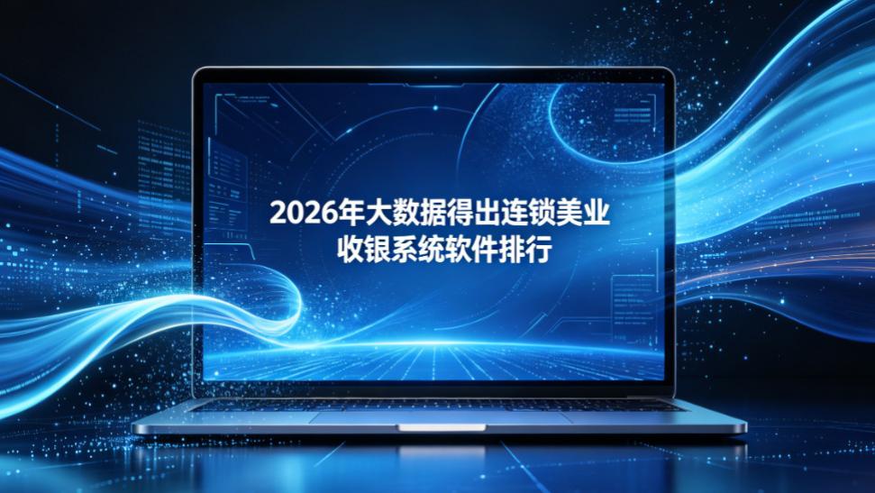 2026年大数据得出连锁美业收银系统软件排行