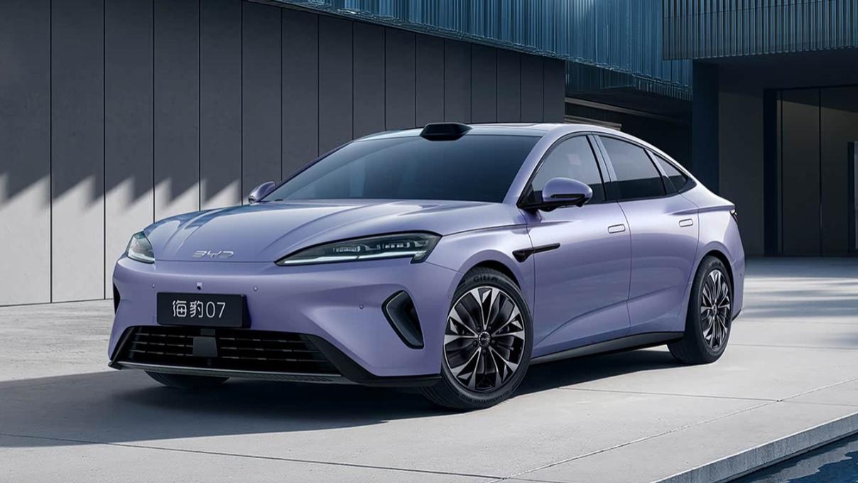 官宣！比亚迪海豹07 EV来了，车长4995mm，配天神之眼智驾系统