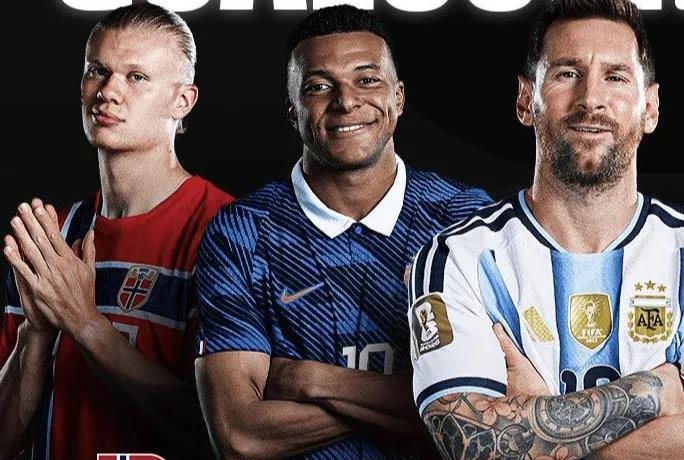 姆巴佩第一，梅西第二，哈兰德第三！

世界杯1/8决赛结束后，FIFA官方更