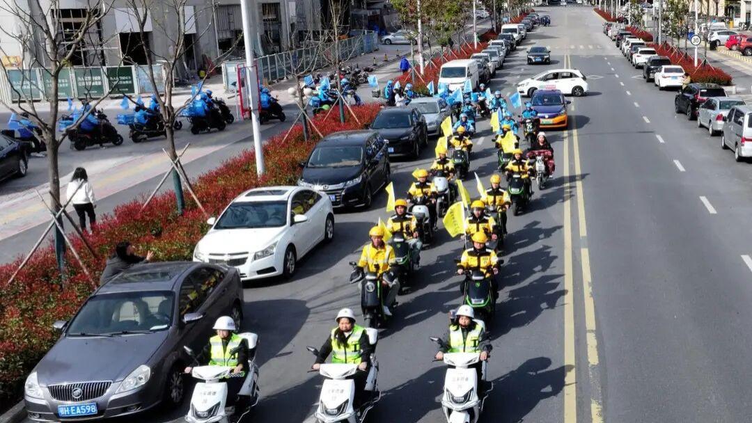 荆门市掇刀石街道构筑新就业群体“暖心巢”