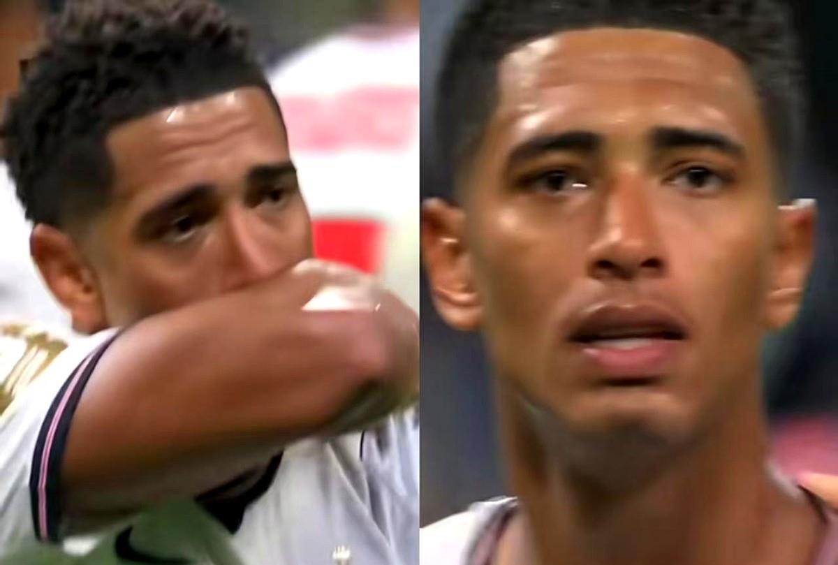 英格兰1-2被阿根廷绝杀出局这事儿，最扎心的不是输球本身。
终场哨响的那一秒，2