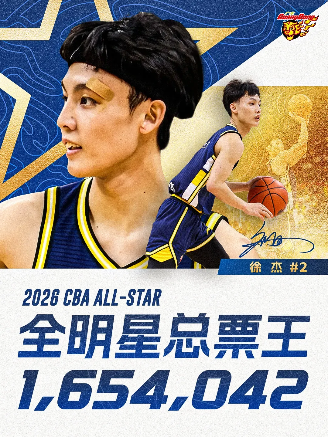 徐杰创历史票王纪录，重返国家队资格引热议