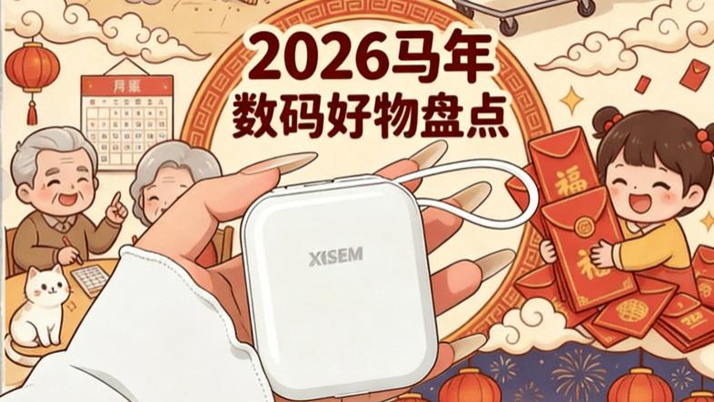 数码好物推荐清单：2026马年数码好物盘点，实用又开运的好物合集！