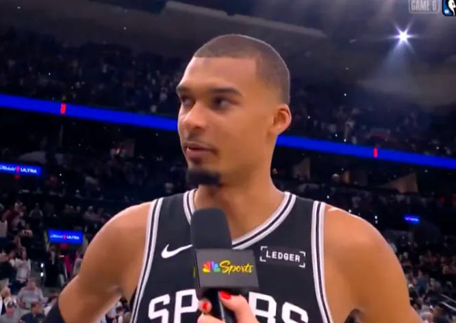 NBA季后赛西部决赛G6马刺（3）118-91（3）战胜雷霆。
赛后当被问及为何