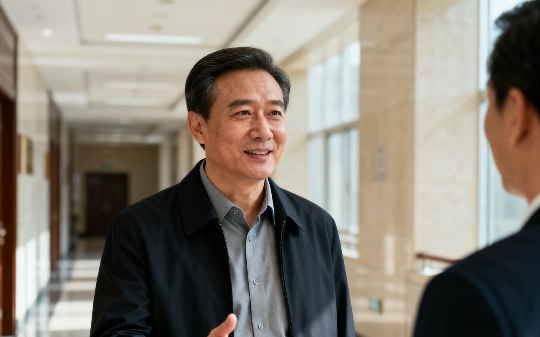 明阳县发改局调研会上，市发改委主任当众喊我小名递笔，全场傻眼，没人知道他是我姑父