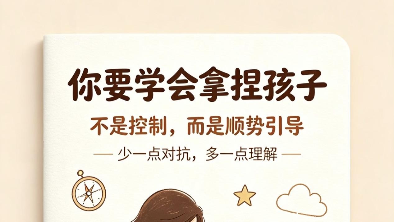 想让孩子听话不费劲，试试这样“拿捏”