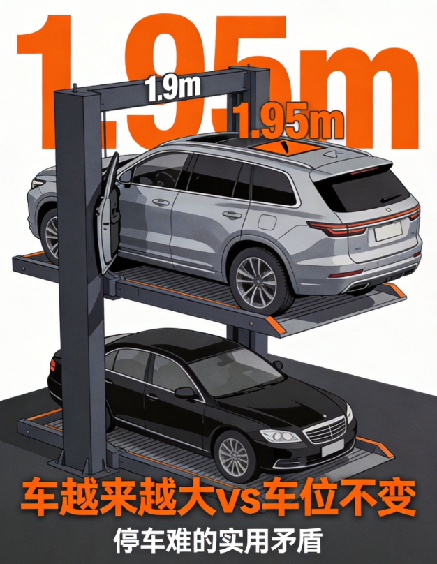 新能源车12年胖了400公斤，你的停车位装不下了
