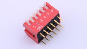 拨码开关KH-1002-CB2.54-6P