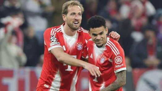 欧冠1/4决赛首回合，皇马主场1-2不敌拜仁！
姆巴佩破门难救主，迪亚斯、凯恩各