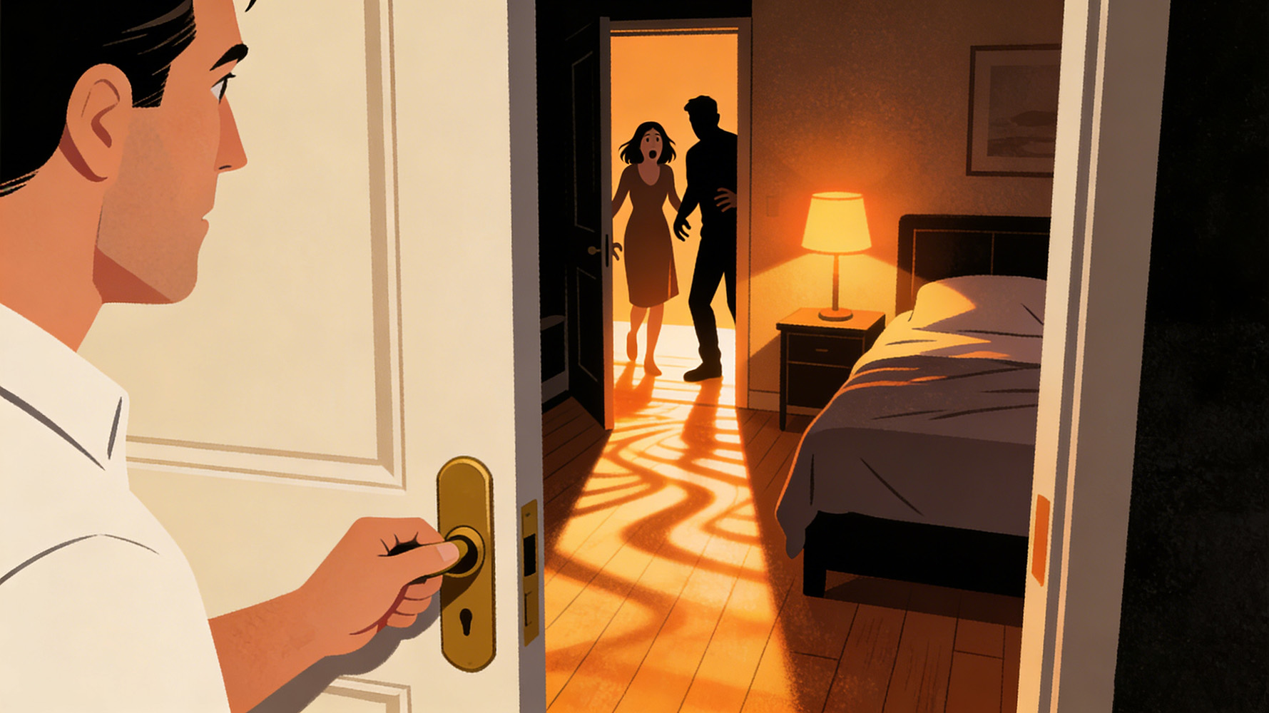 男子冷静处理妻子出轨1万床钱彰显底线与尊严