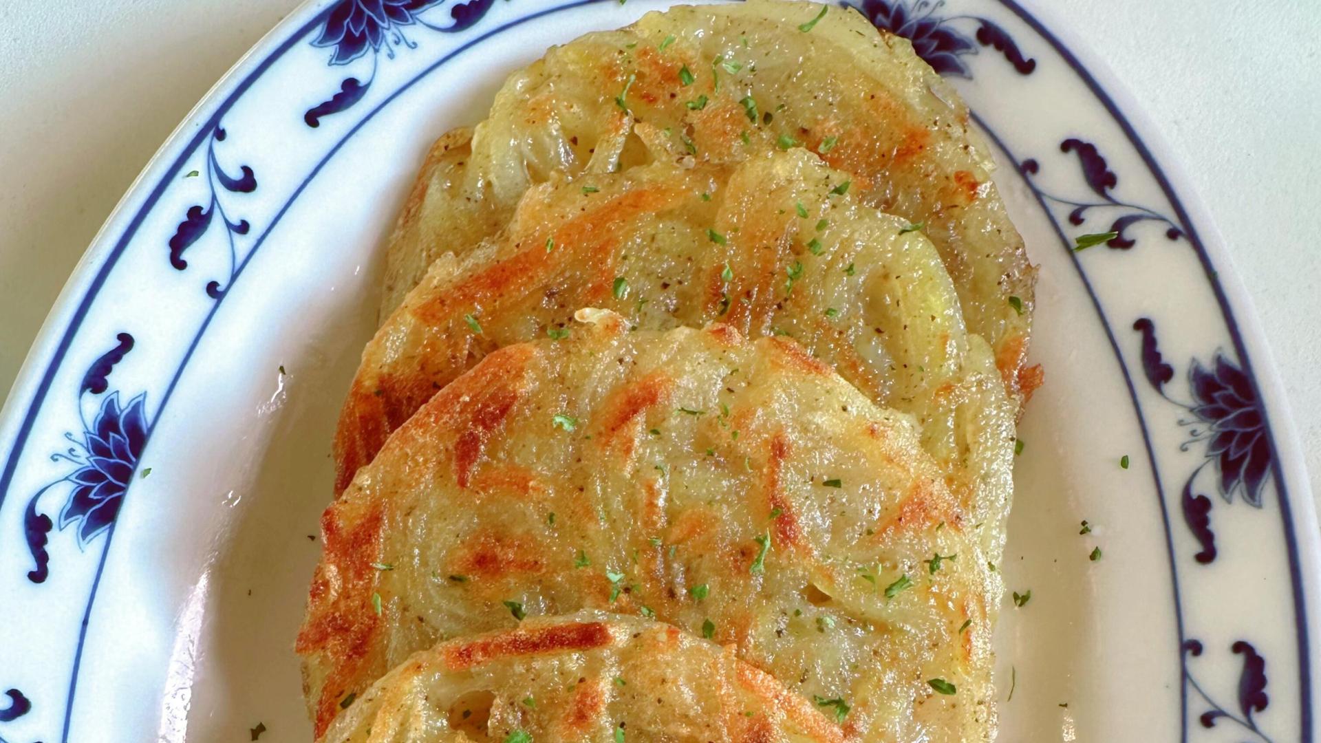 零失败早餐！土豆丝饼不粘不散的秘诀，10分钟煎一锅，比油条还香！