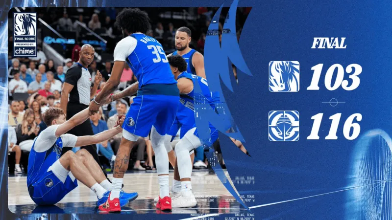 NBA常规赛独行侠客场对阵快船的比赛已经结束。全场战罢，独行侠以103-116不