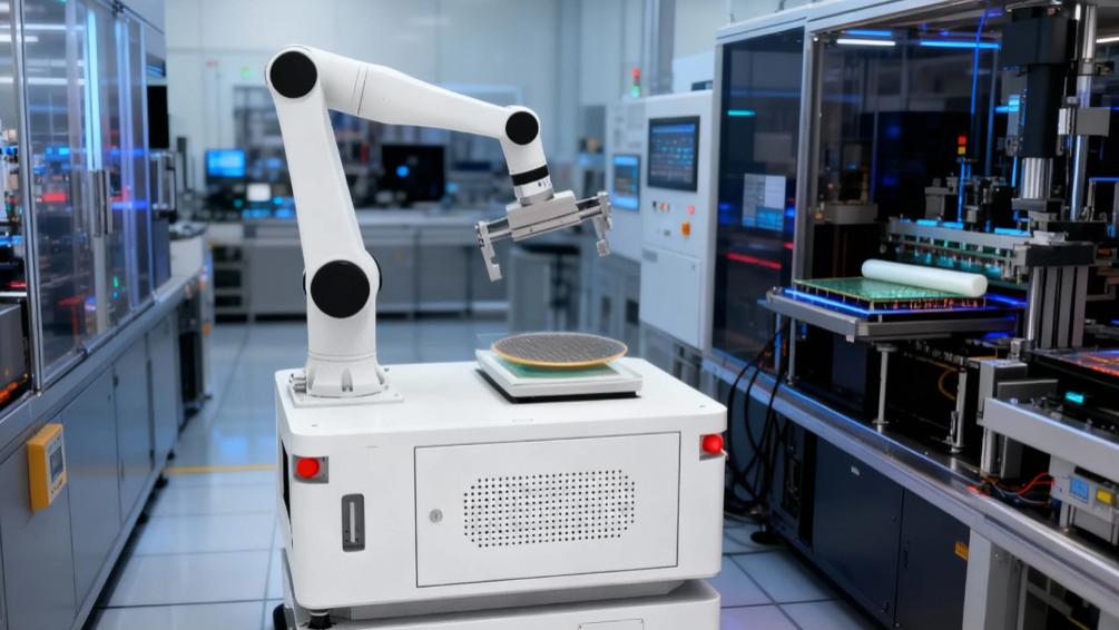 智能制造新动力，复合机器人工件自动上下料系统