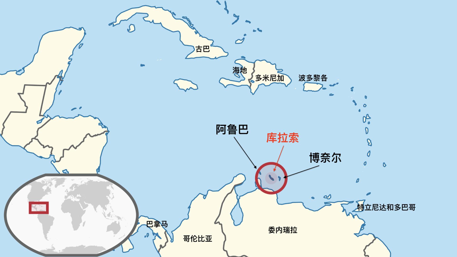 色彩斑斓的库拉索，它不是一个国家，那到底算什么？