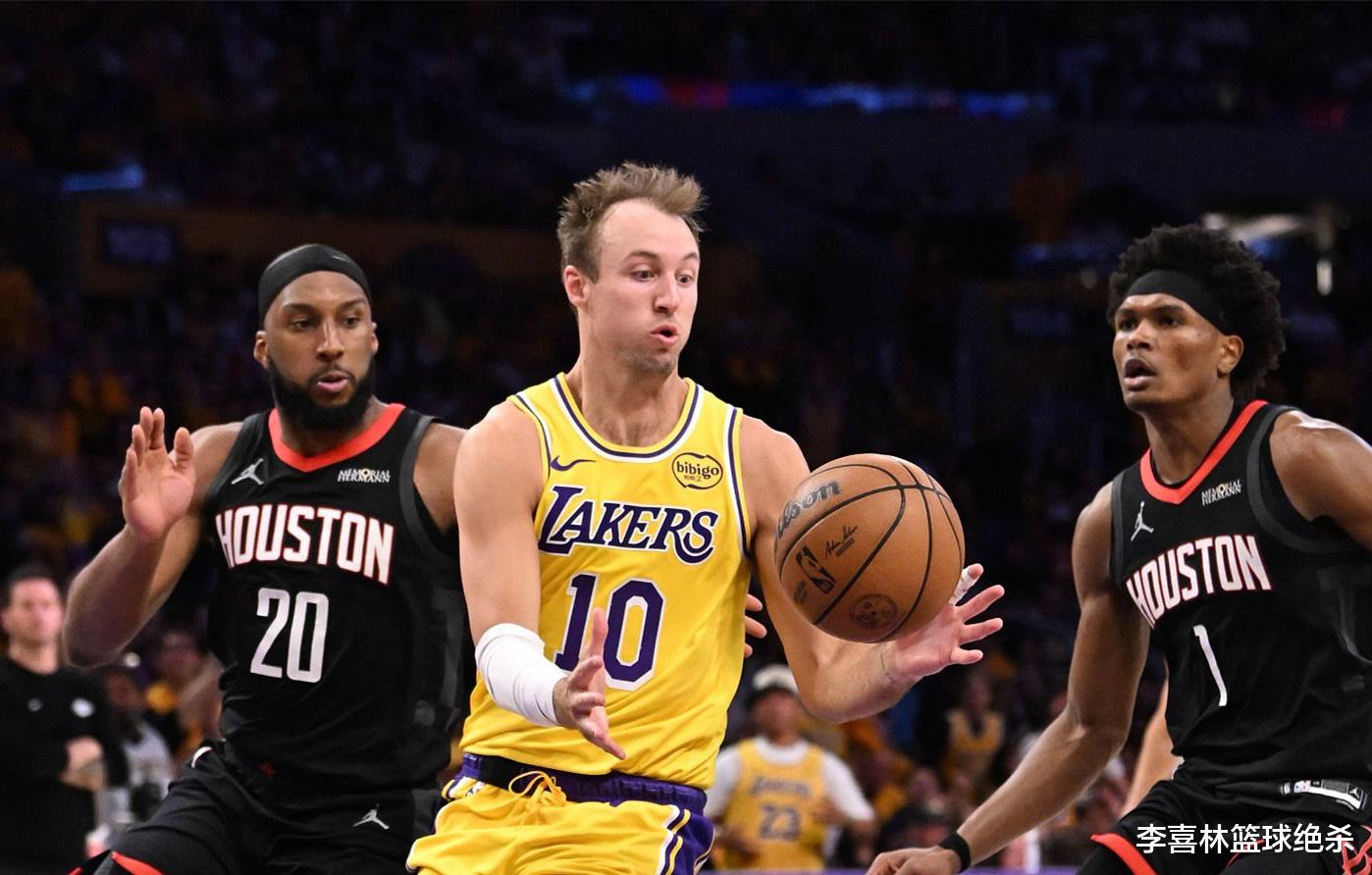 轰27分+三分5中5！湖人捡漏1100万神枪：化身詹皇绝配，