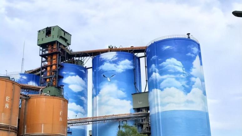 筒仓彩绘 提升筒仓整体外观质感