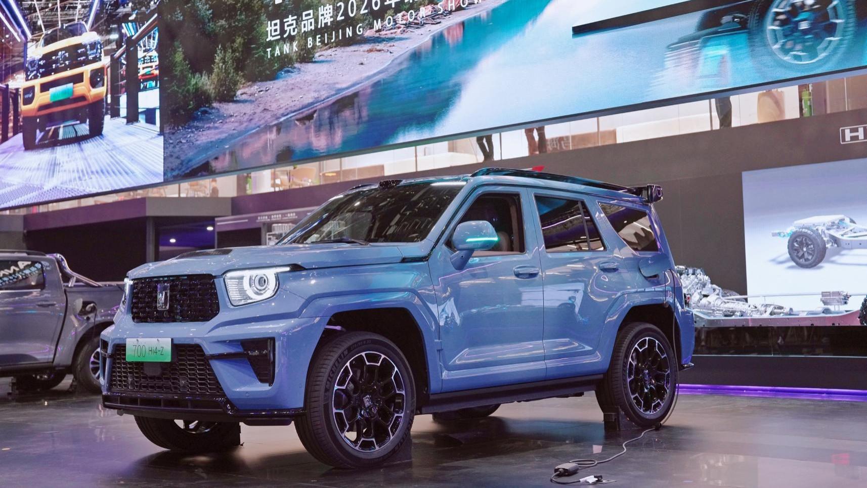 坦克铁汉柔情燃动2026北京车展 全新坦克700领衔定义全域豪华新标杆