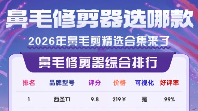 中国鼻毛剪刀第一名推荐：综合鼻毛剪前十品牌排名性价比测评筛选