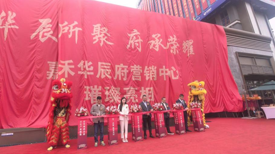 嘉禾兴地产温江3号作品嘉禾华辰府盛大开放 3月8日即将盛大开盘