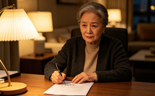 我帮3个儿子带大6个孙子，随后被赶出家门去女儿家养老，女儿开门后笑着说：妈，我给您准备了礼物
