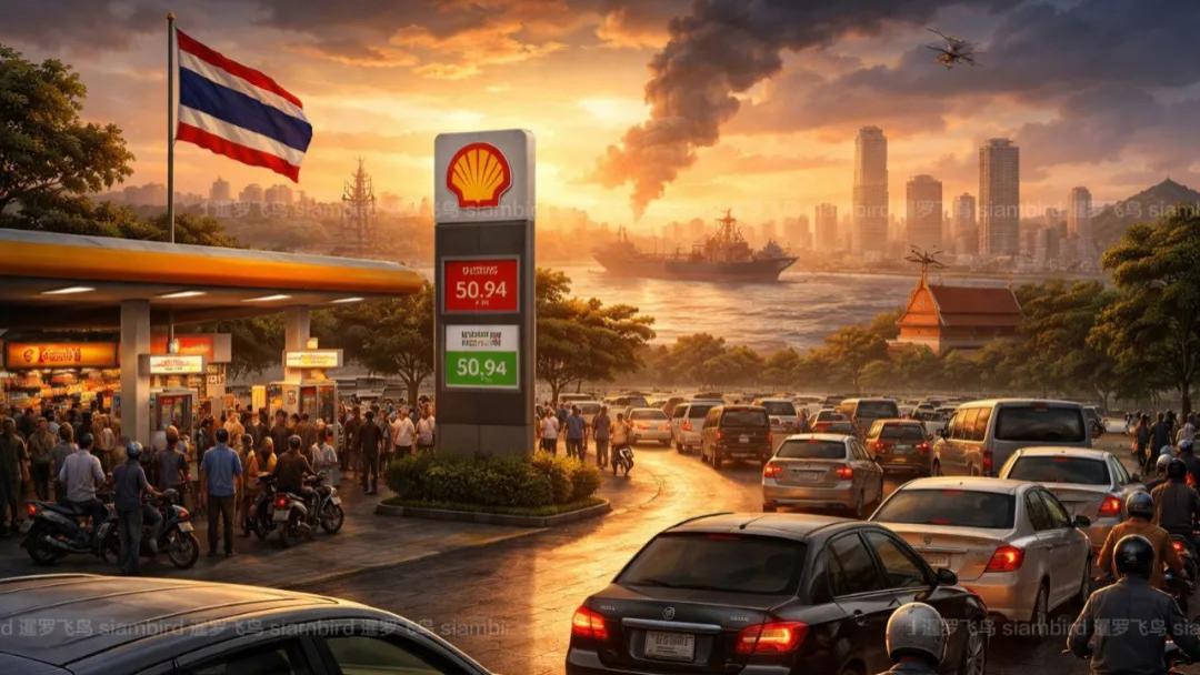 泰国油价一夜暴涨！全城抢油、排队10小时，有人直接丧命
