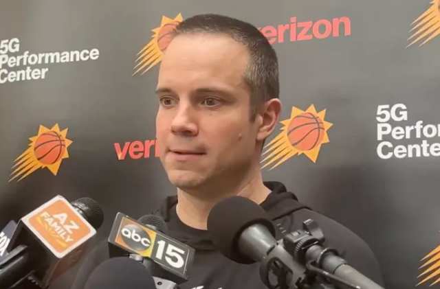 NBA季后赛首轮G3，乔丹-奥特被问及狄龙-布鲁克斯关于防守谢伊-吉尔杰斯-亚历