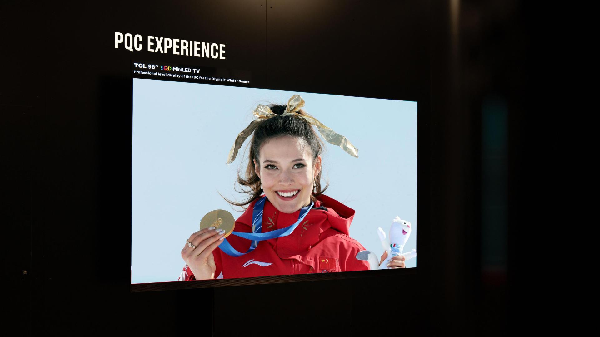中国显示技术登上奥运核心舞台，TCL SQD-Mini LED交出“满分”答卷