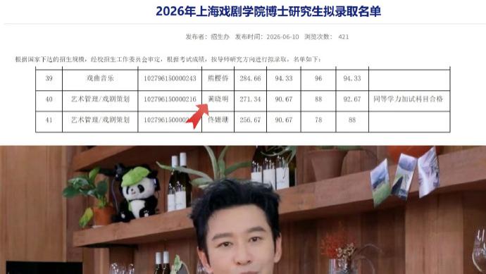 黄晓明，终于成了“黄博士”