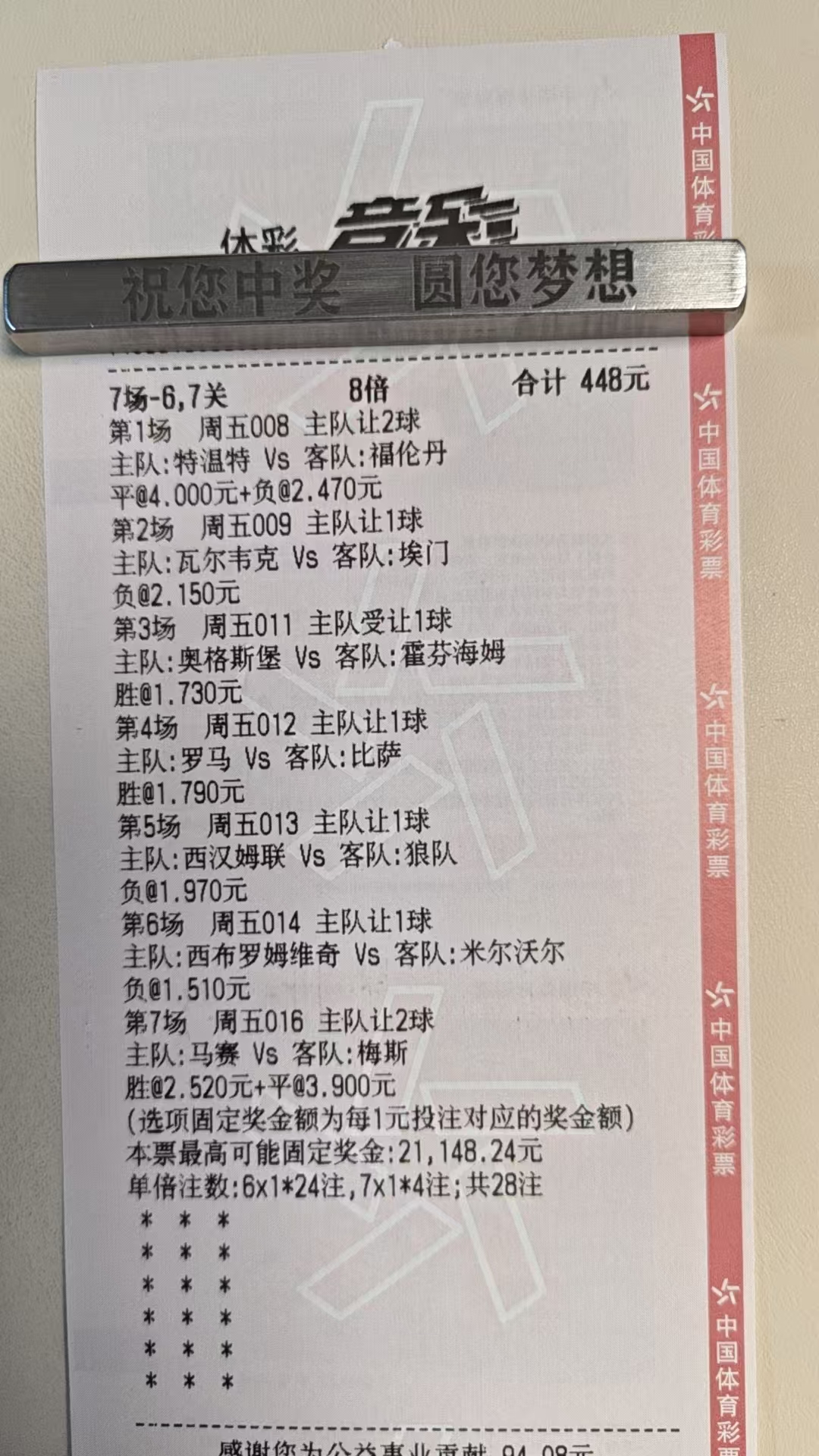 4月10日每日一单，功夫不负有心人