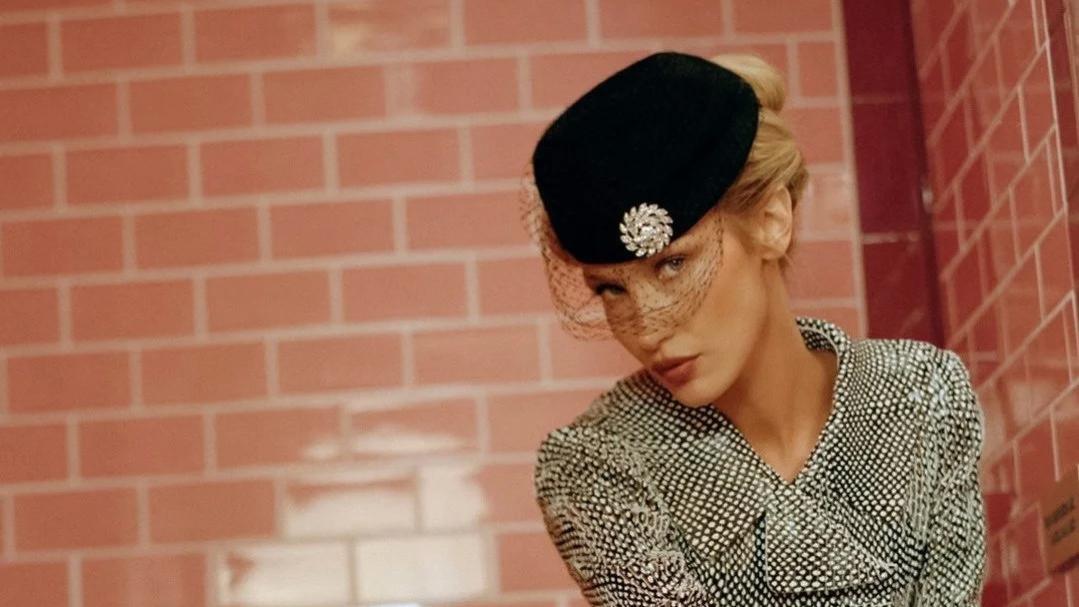 美国超模贝拉·哈迪德，《新娘》电影专访时尚摄影