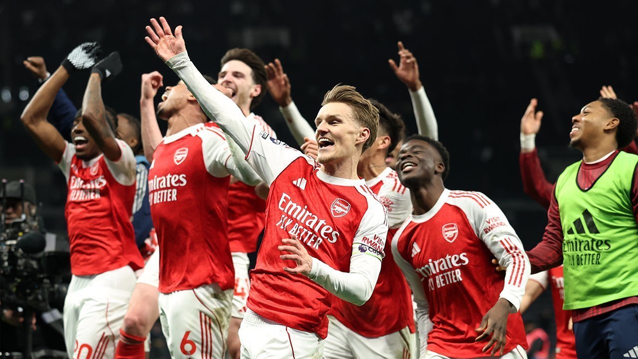 阿森纳被批赛后庆祝过度: 但他们还没夺冠!