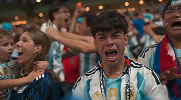 2-1反超瞬间！阿根廷球迷情绪被拉满！
92分钟绝杀反超，整片看台彻底沸腾！
这
