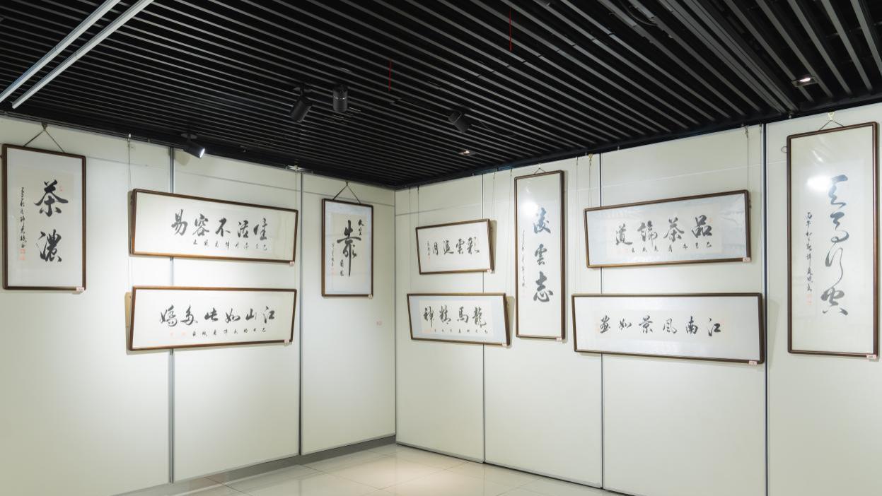 许丽媛个人书法展暨小小文旅推介官授牌仪式