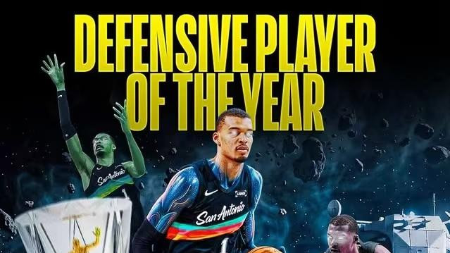 NBA历史首次！文班亚马全票当选DPOY，这项纪录让乔丹都望尘莫及