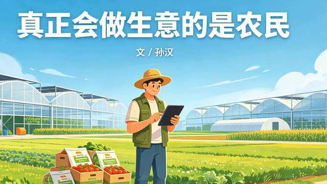 孙汉：真正会做生意的是农民