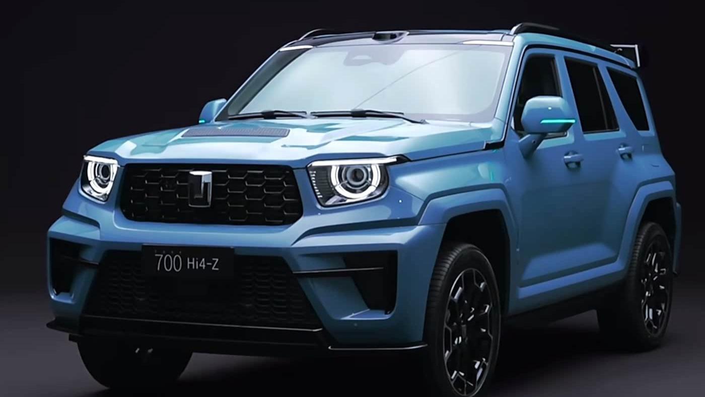 坦克700 Hi4-Z内饰官图发布 纯电续航190km