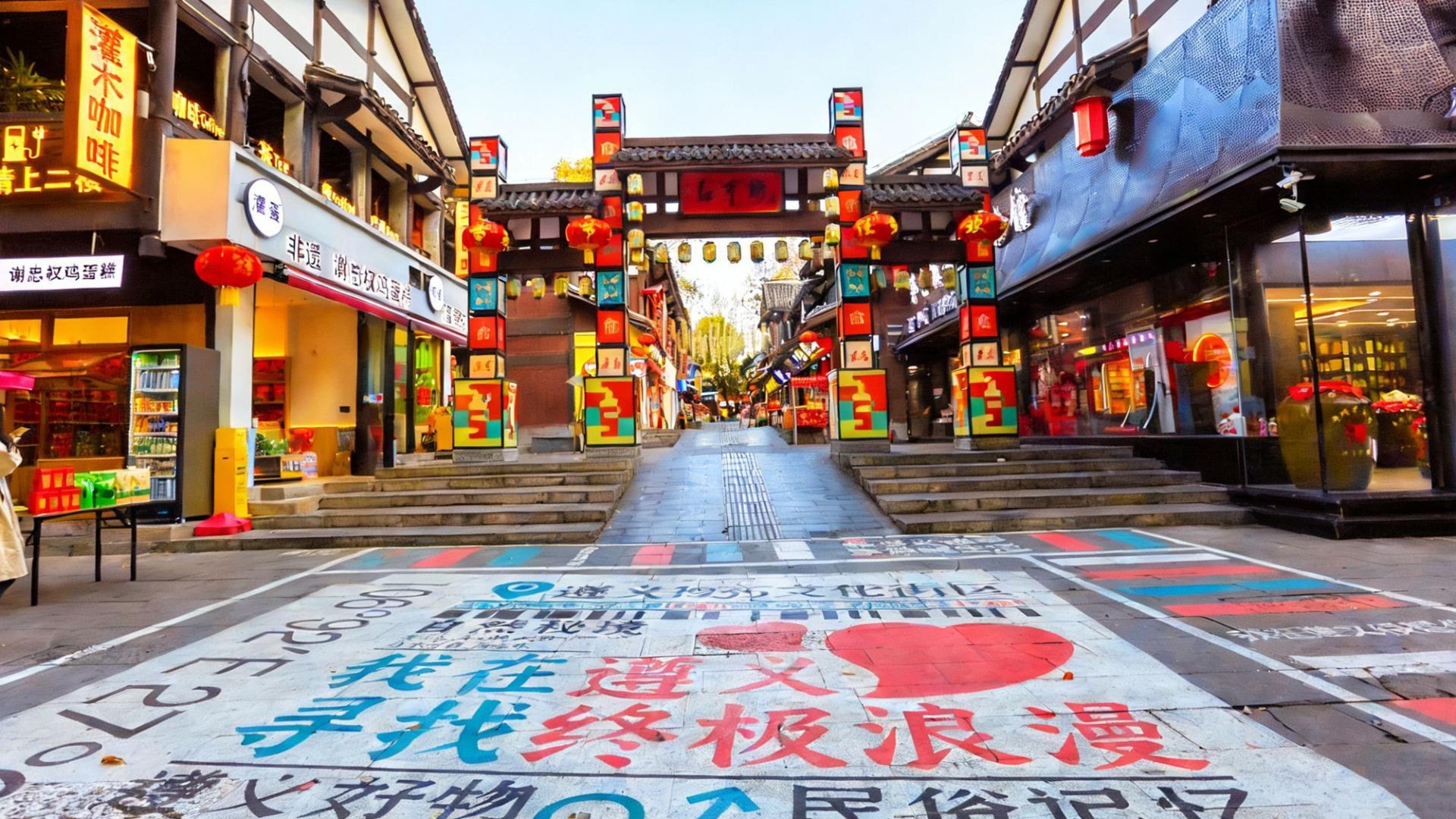 遵义红军街，被誉为“中国红色旅游第一街”，穿越百米的红色时光