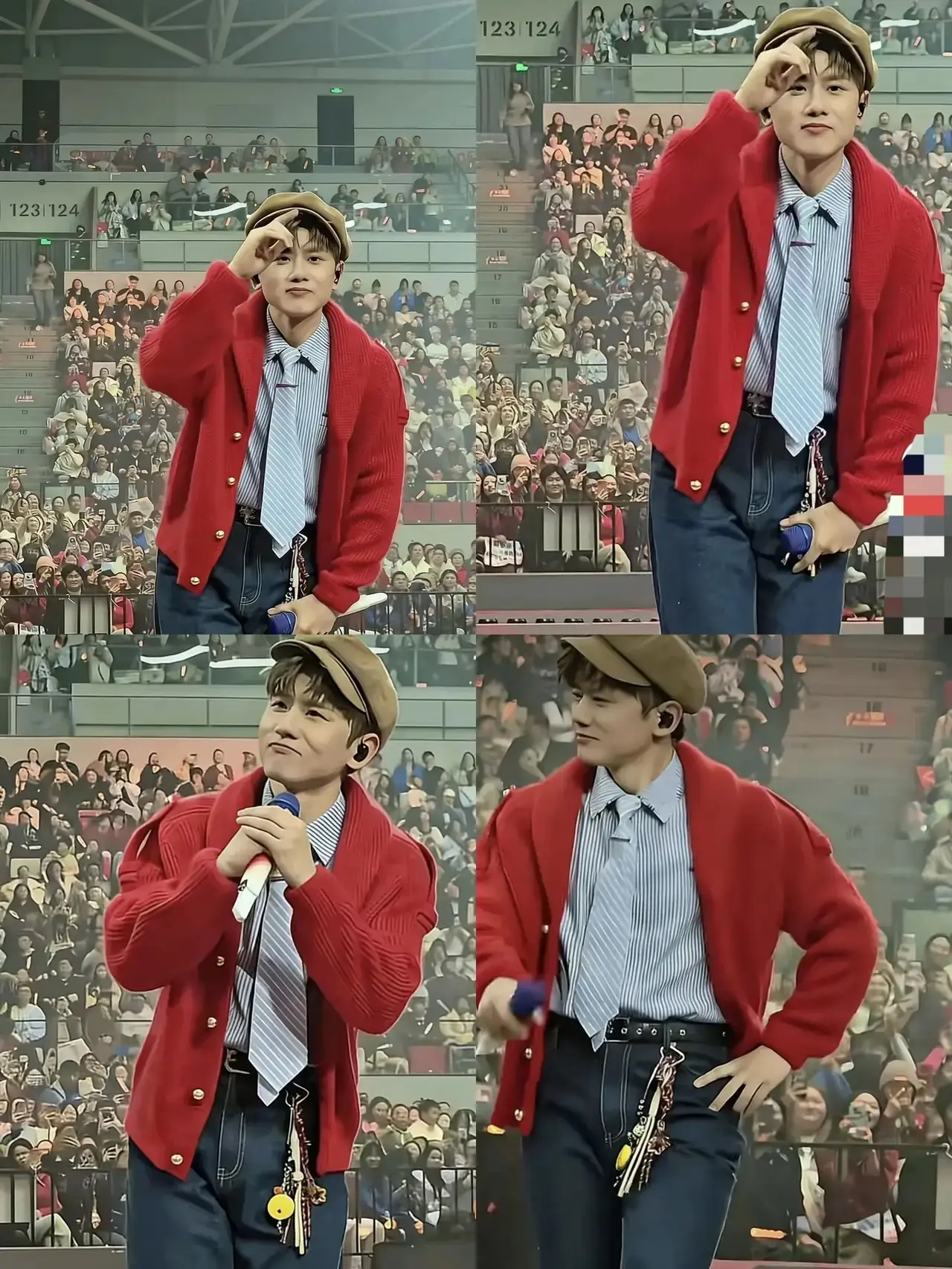 张杰这身穿搭被吐槽土，一种说不出的感觉