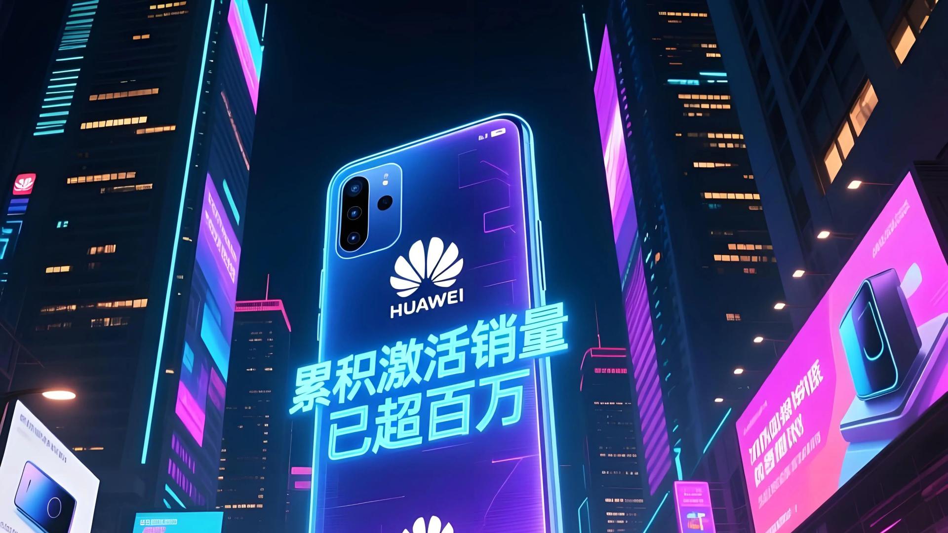 华为太强了：这部手机不单卖的贵，而且累积激活销量已超百万