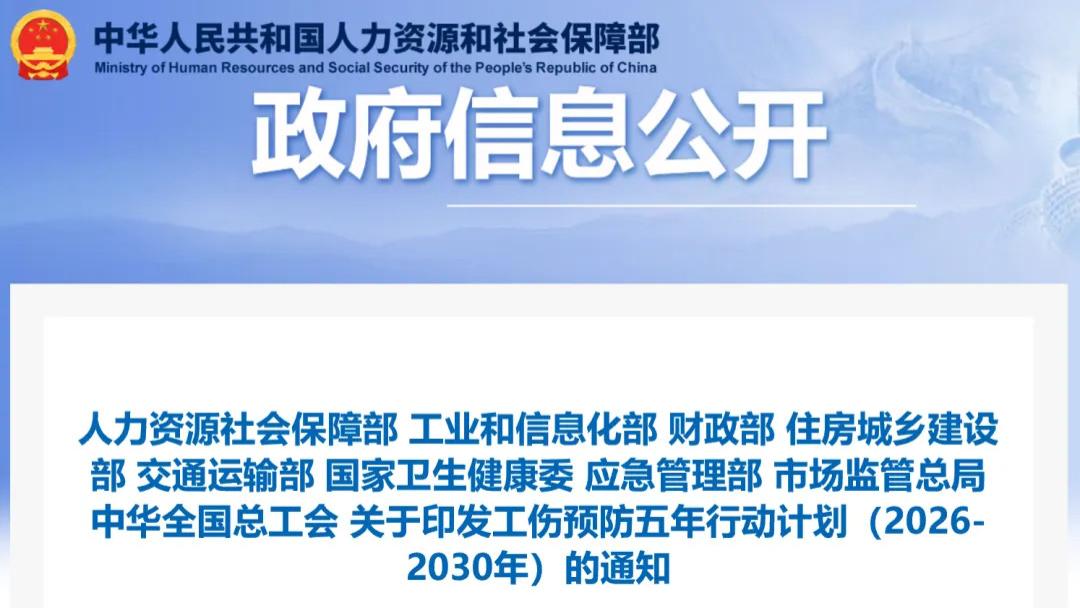 别再走形式了！新规落地：AI成为工伤预防“硬指标”