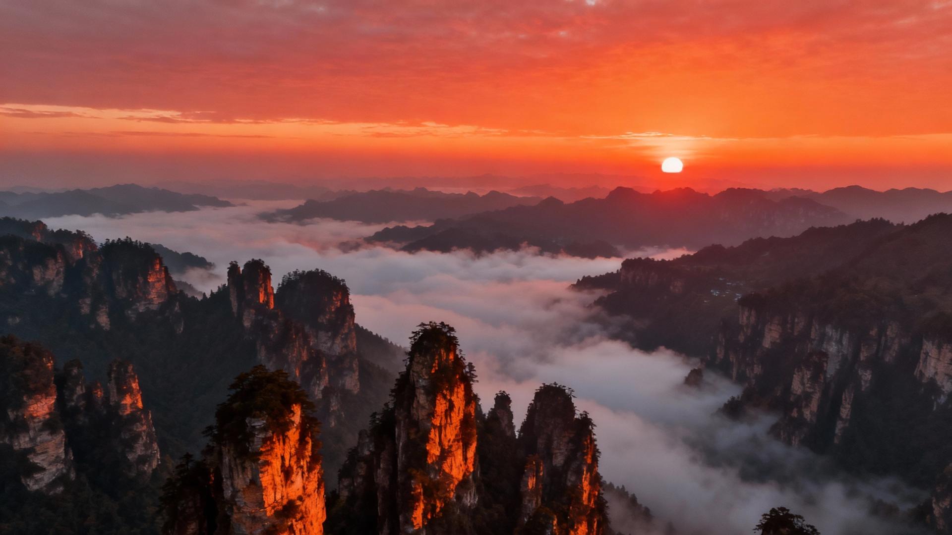 3亿年前的海底淤泥，竟长出悬浮云端的400米石柱？地质真相颠覆教科书