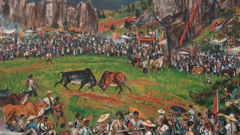 有思想的油画自己会说话——姚钟华