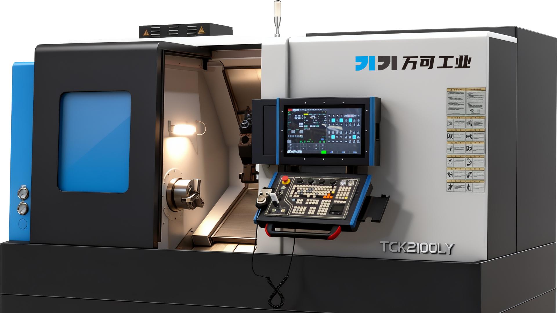 颠覆传统制造极限——TCK2100LY插补Y轴车铣复合机床引领高端制造新纪元