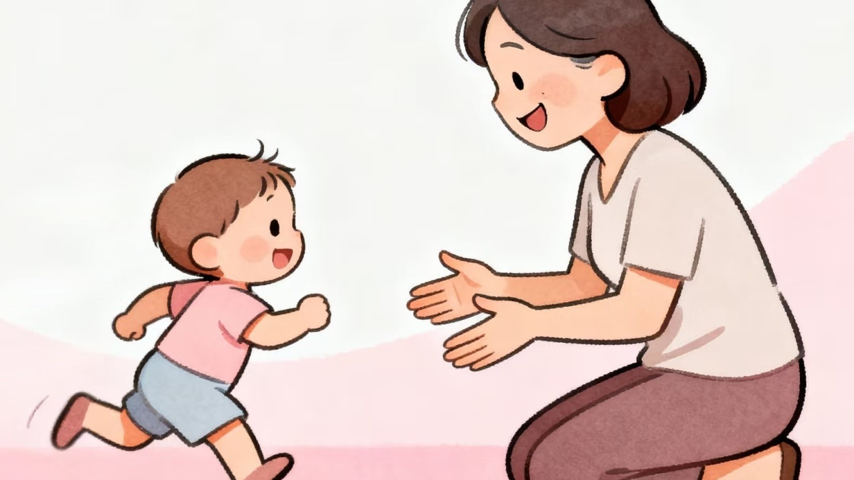 宝宝眼中的妈妈，原来只是一团模糊的光