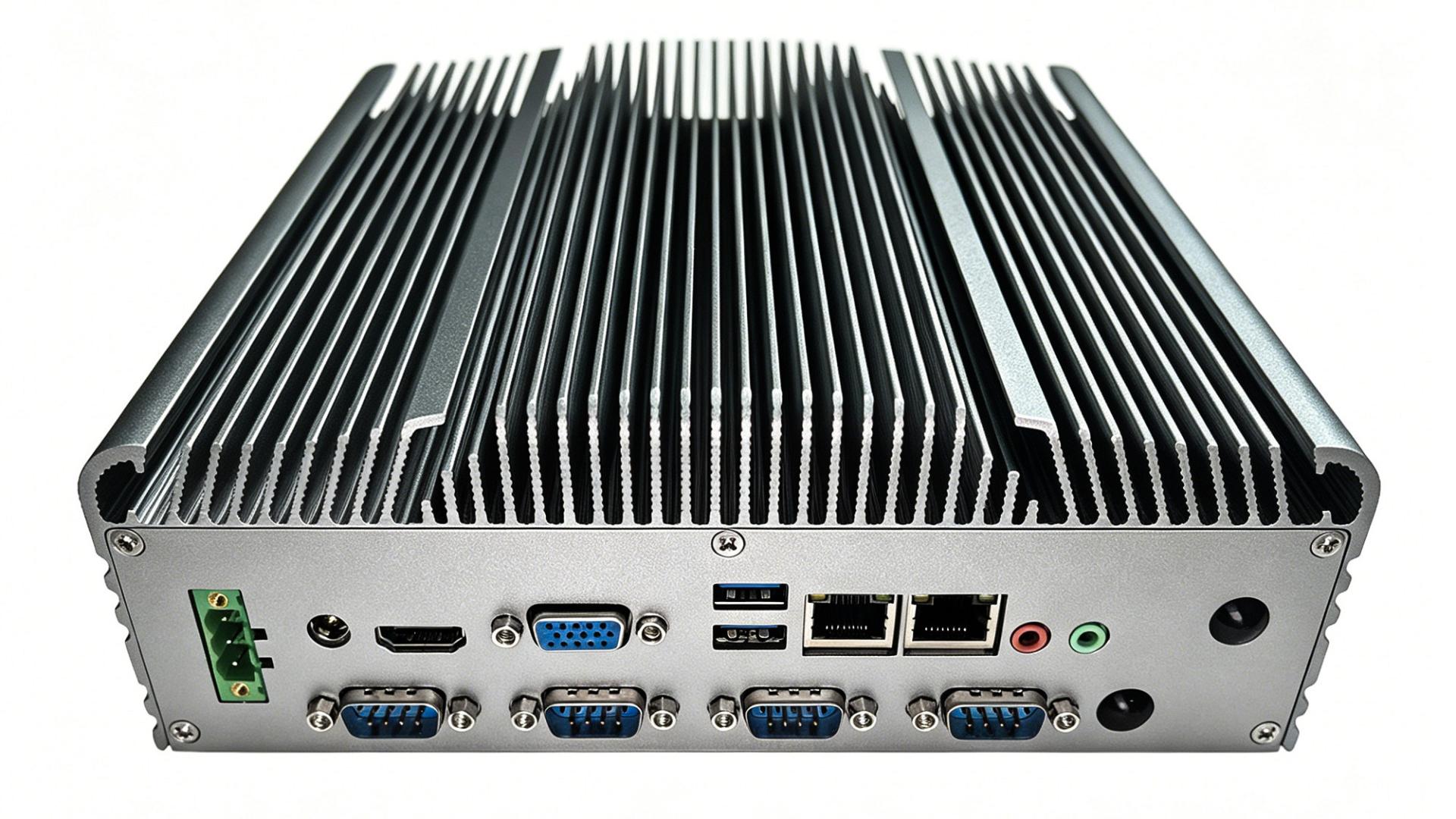 阿姆智创EPC-1761H嵌入式工控一体机，破解高铁闸机运维集成难题