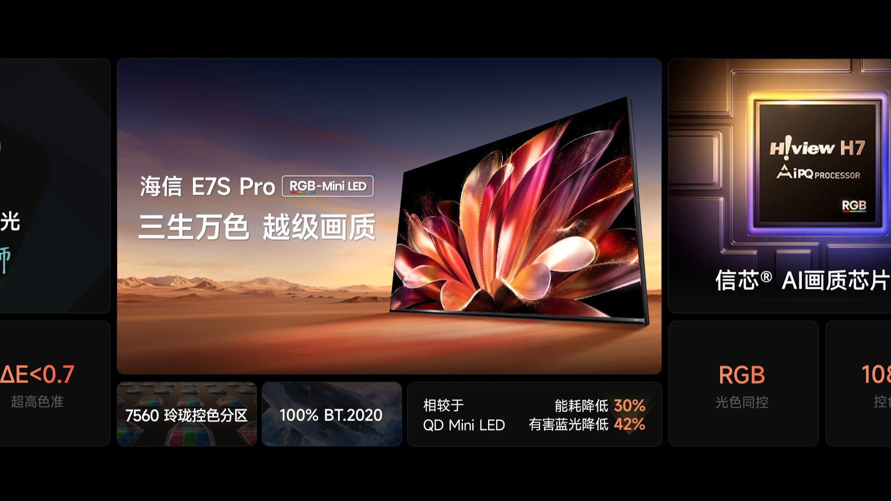 海信E7S Pro：低蓝光护眼与优质画质完美结合