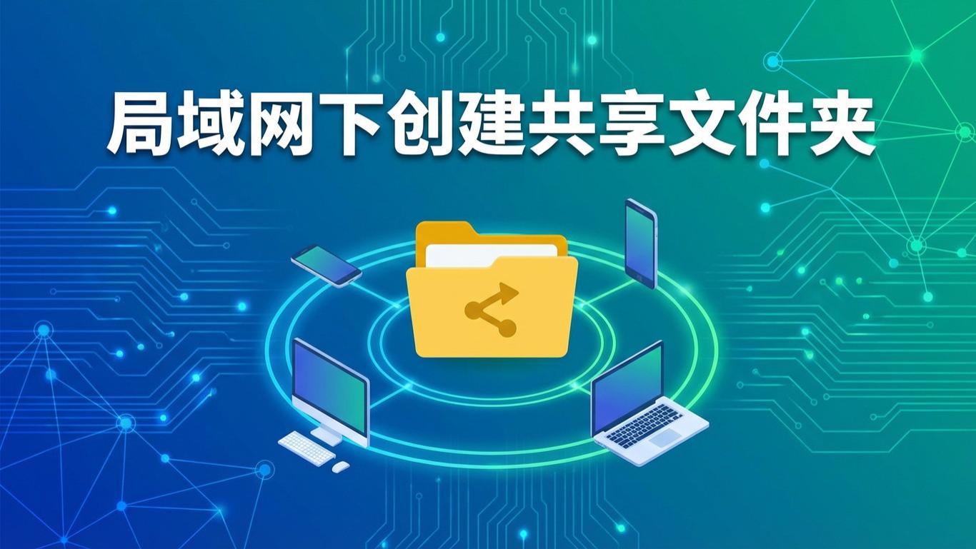 局域网下创建共享文件夹