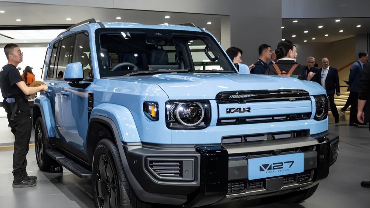 iCAR V27 RHD于北京车展首发——REEV续航995km