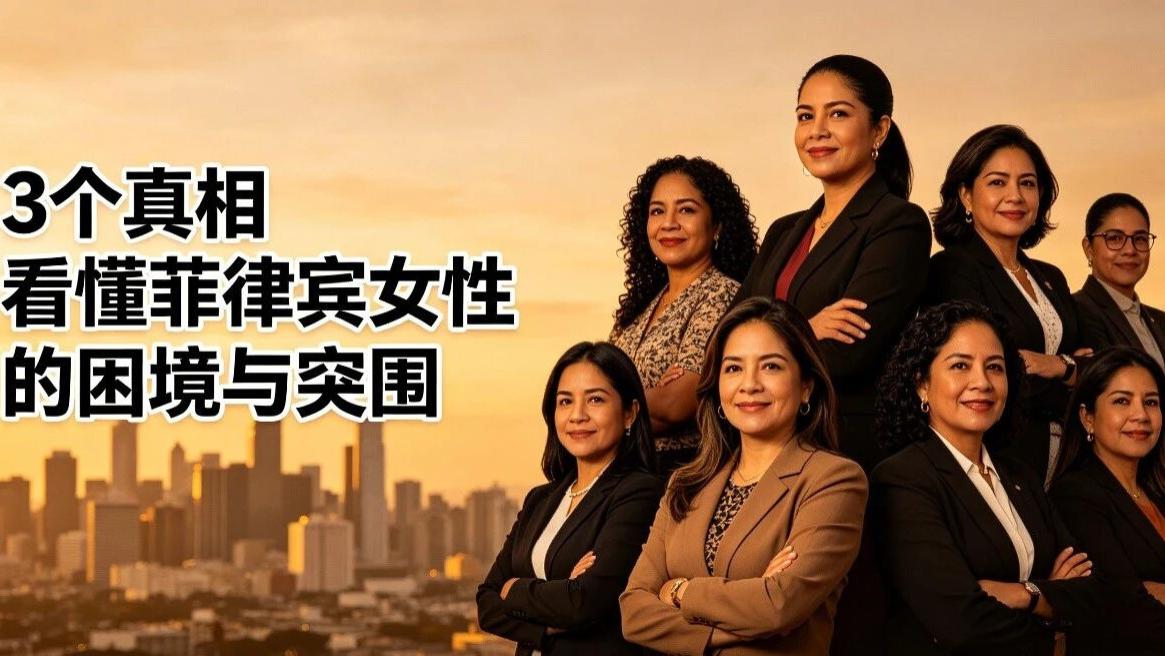 3个真相，看懂菲律宾女性的困境与突围