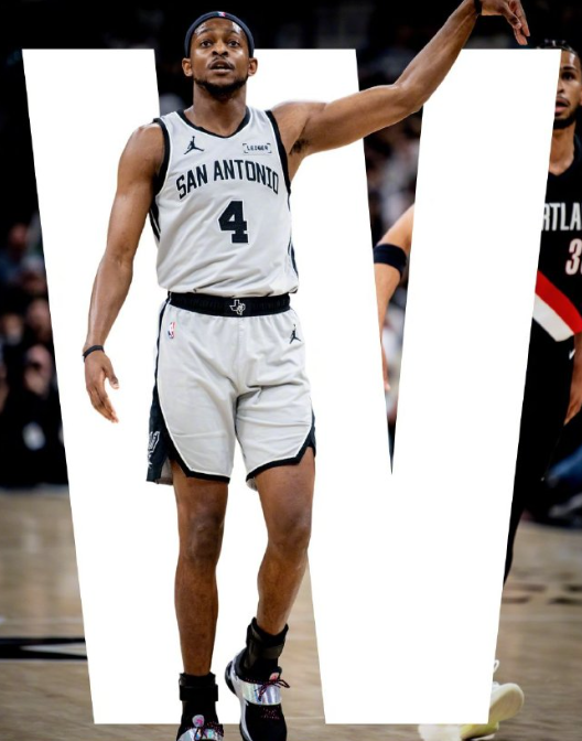 今天马刺VS开拓者的比赛福克斯不在进攻便秘被追分，狐狸归来冷血三分外加巧妙助攻收